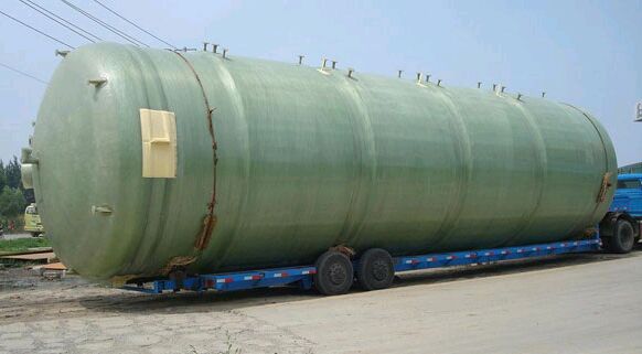 玻璃鋼儲罐的施工